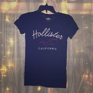 Navy Hollister Tee